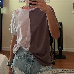Colorblock tee